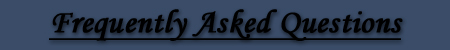 Frequently Asked Questions